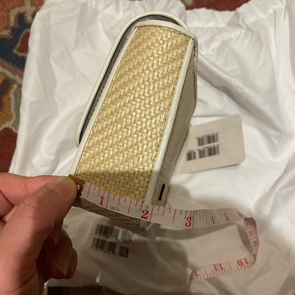 Jimmy Choo Rafia Crossbody Cherie Bag - Picture 14 of 14